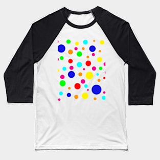 Colourful Circles Baseball T-Shirt